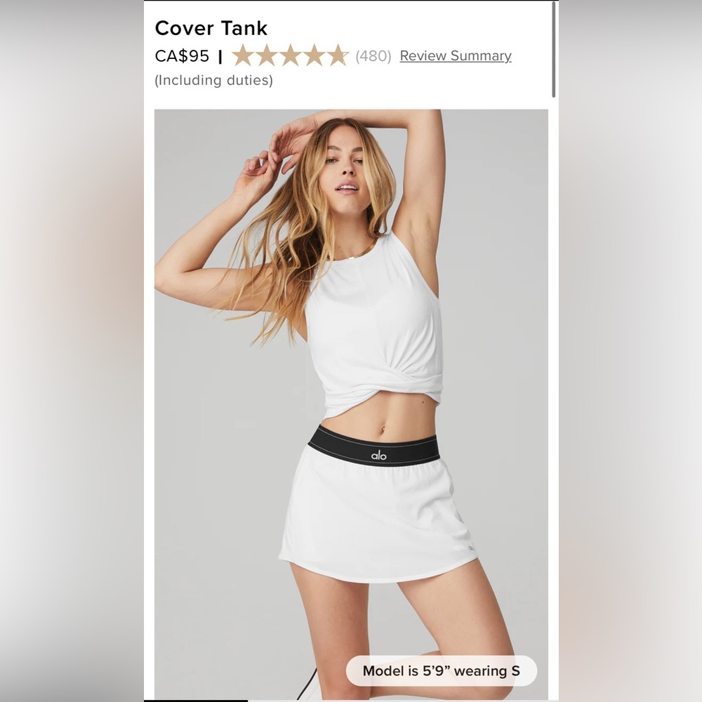 Alo Cover Tank